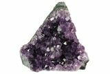 Dark Purple, Amethyst Crystal Cluster - Uruguay #123792-1